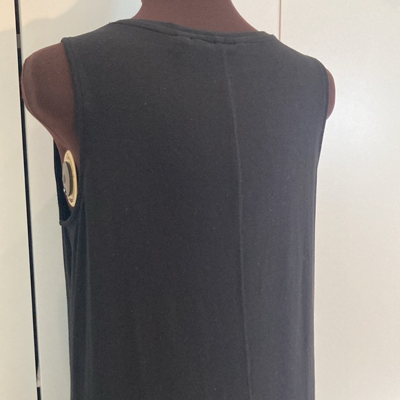 Athleta tunic top dress Tencel blend M black - Picture 6 of 16